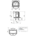Jotul F 400 ECO BP černý lak